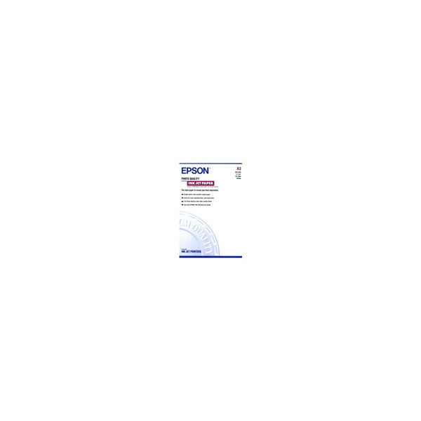 EPSON-S041068-Photo-papier-inkjet-104g/m2-A3-100-feuilles-pack-de-1