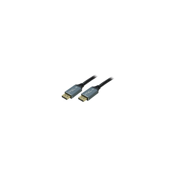 MCL-DisplayPort-mesh-cable-8K/1.4-male-/-male---3m