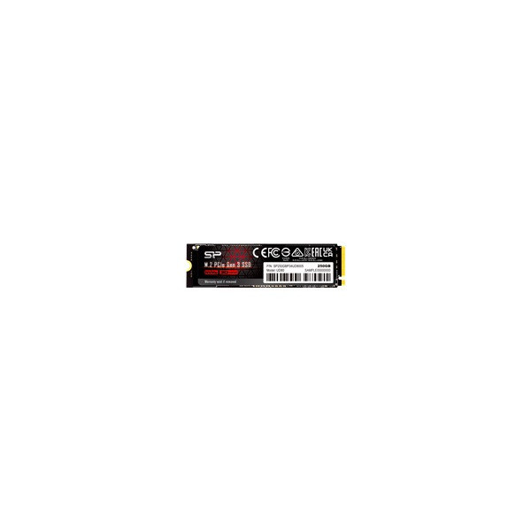 SILICON-POWER-SSD-UD80-250Go-M.2-PCIe-Gen3-x4-NVMe-3400/1800-Mo/s