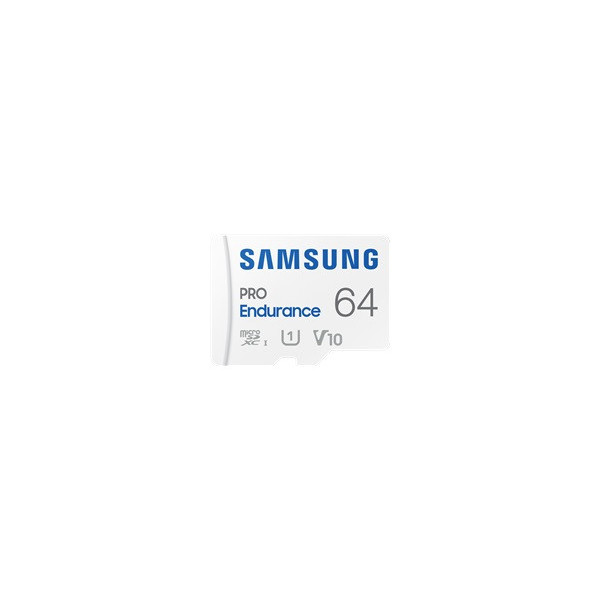 SAMSUNG-PRO-Endurance-microSD-Class10-64Go-incl-adapter-R100/W30-up-to-35040-hours