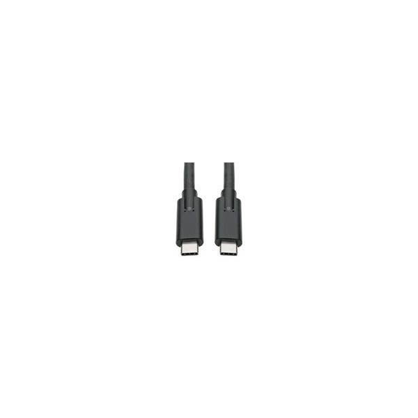 EATON-TRIPPLITE-USB-C-Cable-M/M---USB-3.1-Gen-1-5Gbps-5A-Rating-Thunderbolt-3-Compatible-6ft.-1.83m
