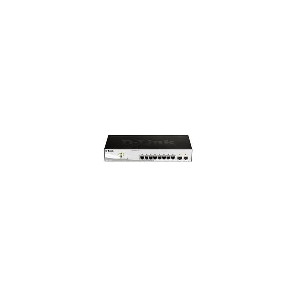 D-LINK-10-Port-Layer2-Smart-Managed-Gigabit-Switch-dlink-green-3.0-8x-10/100/1000Mbit/s-TP-RJ-45-Port2x-100/1000Mb
