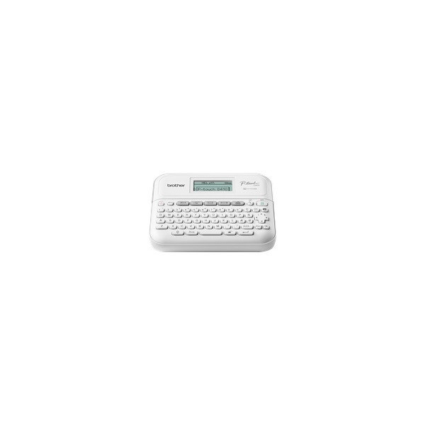 BROTHER-PT-D410Y-Etiqueteuse-professionnelle-18mm-adaptateur-secteur-un-ruban-TZe-4m-cï¿½ble
