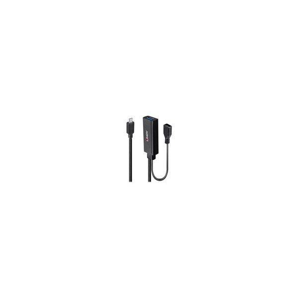 LINDY-3m-USB-3.2-Gen-1-C/A-Active-Extension