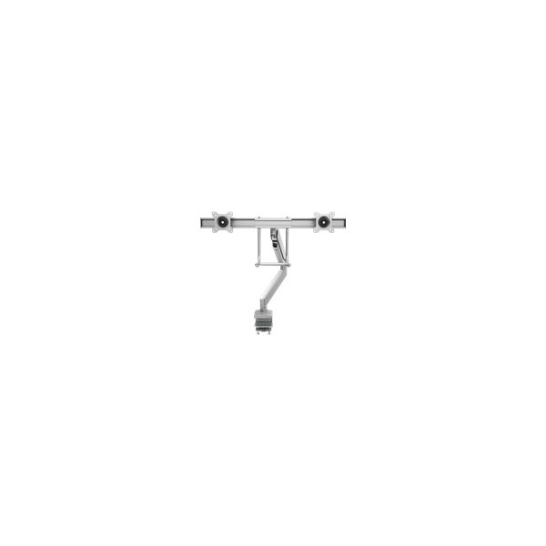 FELLOWES-Eppa-Crossbar-Monitor-Arm-Silver