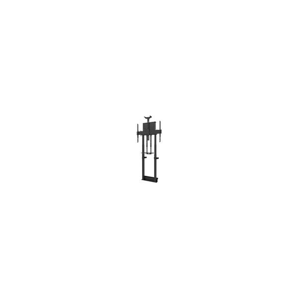 NEOMOUNTS-Motorised-Wall-Stand-incl.-storage-box-10cm-Wheels-VESA-100x100-up-to-800x600