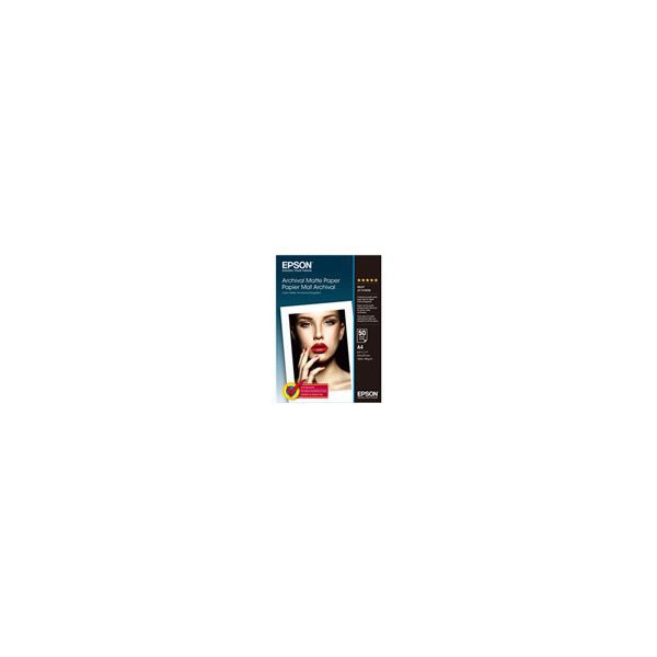 EPSON-MATTE-archival-papier-inkjet-192g/m2-A4-50-feuilles-pack-de-1