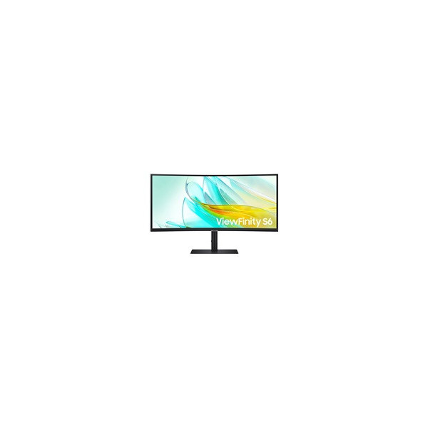 SAMSUNG-LS34C652UAUXEN-34p-21:9-Curved-3440x1440-VA-LED-5ms-100Hz-HDR10-DP/HDMI/USB-Type-C-90Watt-LAN-Black-HAS-Sp