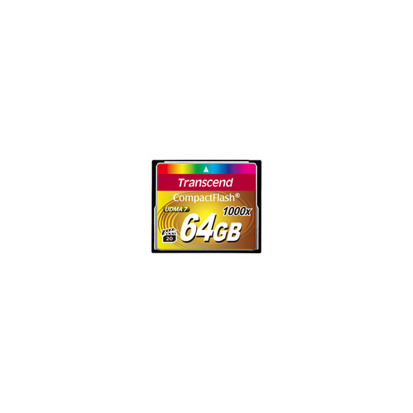 TRANSCEND-64Go-Ultimate-Carte-mï¿½moire-flash-Pour-les-professionnelles/-Camï¿½ras-ï¿½-objectif-interchangeable