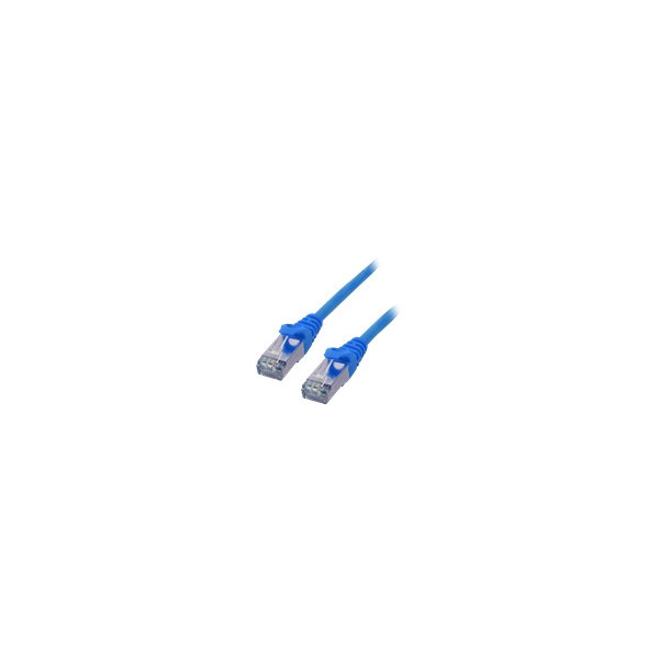 MCL-FTP6-0.3M/B---Cï¿½ble-CAT-6-RJ45-F/UTP---0.3m-Bleu