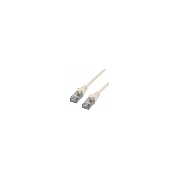 MCL-FTP6-0.5M/W---Cï¿½ble-CAT-6-RJ45-F/UTP---0.5m-Blanc