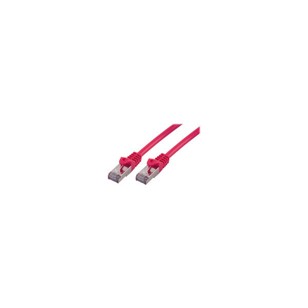 MCL-FTP6-2M/R---Cï¿½ble-CAT-6-RJ45-F/UTP---2m-Rouge