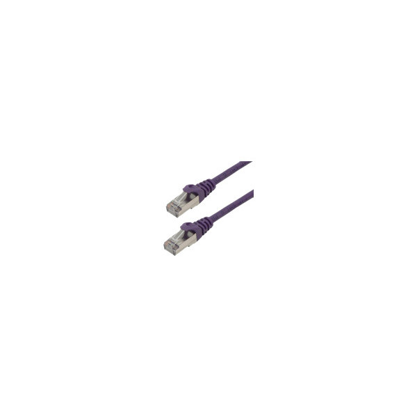 MCL-FCC6BM-0.5M/VI---Cï¿½ble-rï¿½seau-RJ45-cuivre-CAT-6-F/UTP---0.5m-Violet