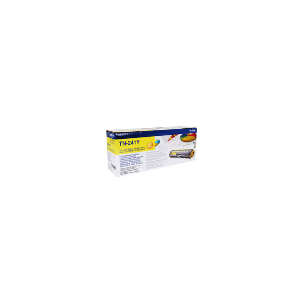 BROTHER-TN241Y-HL-3140CW/3150CDW/3170CDW-cartouche-de-toner-jaune-capacitï¿½-standard-1.400-pages-pack-de-1