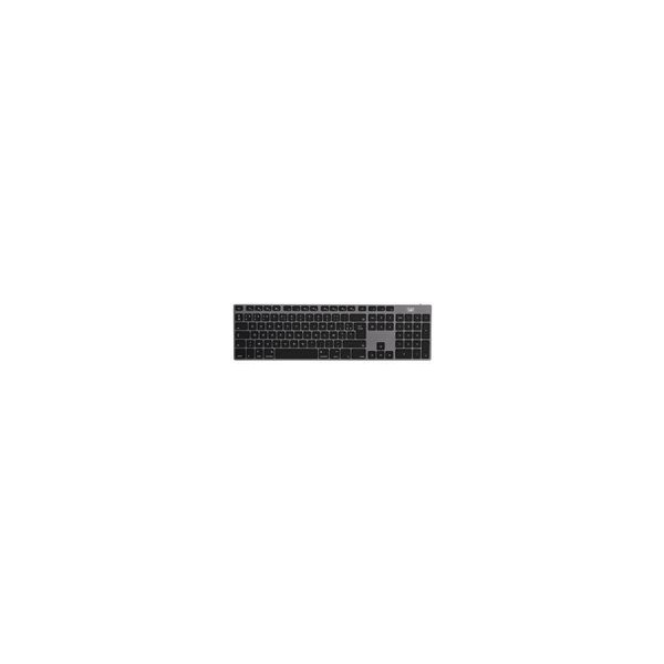 TNB-iClick-Rechargeable-Aluminum-Bluetooh-Keyboard-Azerty-Space-Gray-Designed-For-Mac-Users-Compatible-Ios-/-Andro