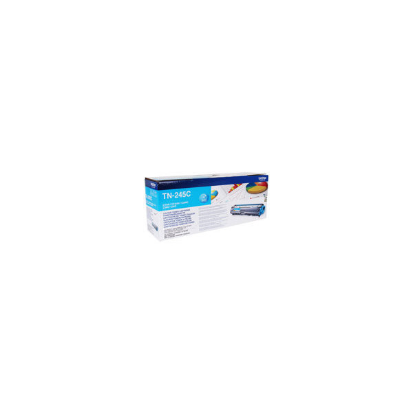 BROTHER-TN245C-HL-3140CW/3150CDW/3170CDW-cartouche-de-toner-cyan-haute-capacitï¿½-2.200-pages-pack-de-1
