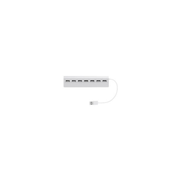 TNB-Selfpowered-7Port-USB-Hub-Refined-Aluminum-Design-7-USB-2.0-Ports