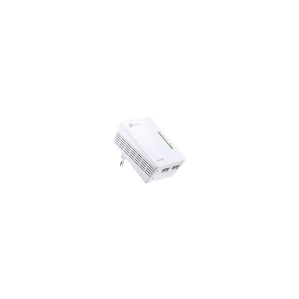 TP-LINK-AV600-2-port-Powerline-WiFi-Extender-500Mbps-Powerline-datarate-300Mbps-wireleses-N-Plug-and-Play-2-fast-e