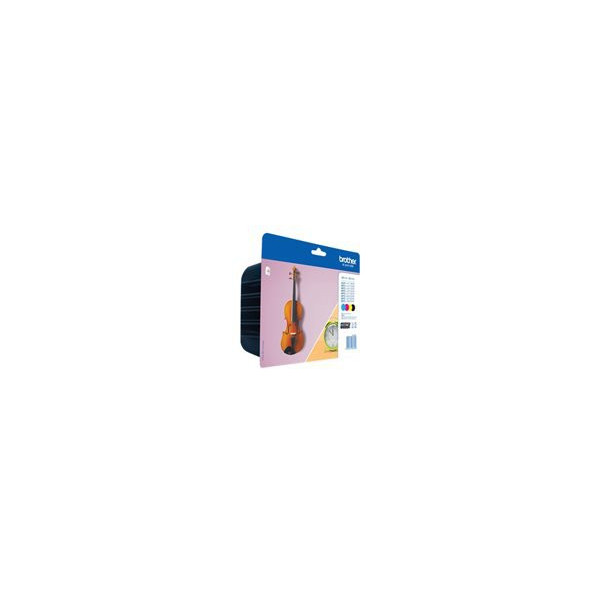 BROTHER-LC-127XL-cartouche-dencre-noir-et-tricolore-haute-capacitï¿½-1-pack-blister-sans-alarme