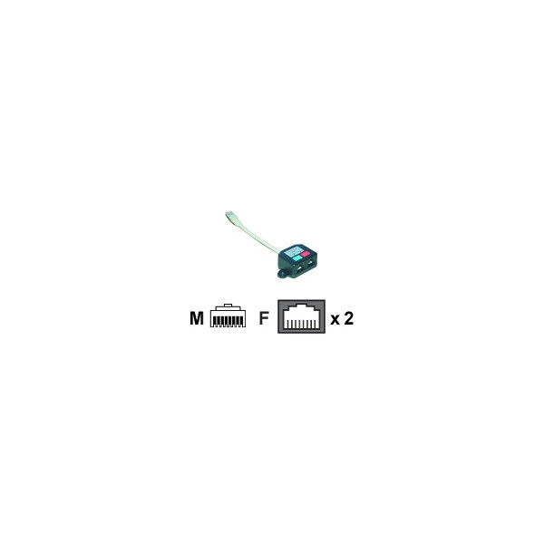 MCL-Cable-dedoubleur-de-paires-RJ45-Cat-5e-blinde-F-/-M-/-F---Ethernet