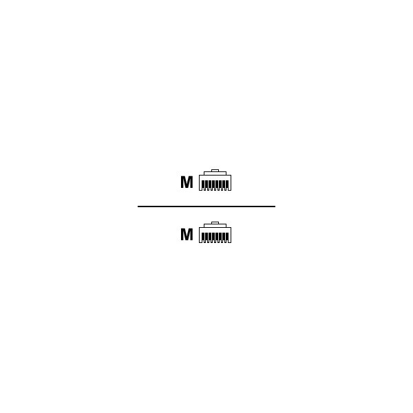 MCL-Cordon-de-brassage-RJ45-CAT-6-F/UTP-CAT-6-F/UTP-Patch-cable---1m-White
