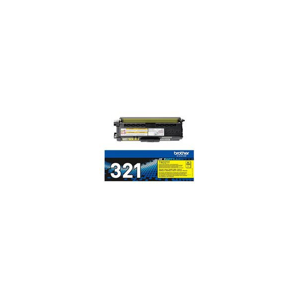BROTHER-TN-321Y-cartouche-de-toner-jaune-capacitï¿½-standard-1.500-pages-pack-de-1