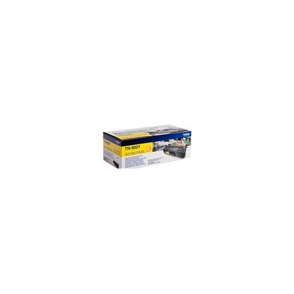 BROTHER-TN-900Y-cartouche-de-toner-jaune-trï¿½s-haute-capacitï¿½-6.000-pages-pack-de-1