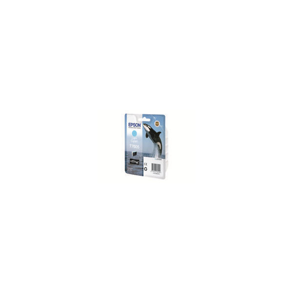 EPSON-T7605-cartouche-dencre-cyan-haute-capacitï¿½-clair-25-9ml-2390-pages-pack-de-1