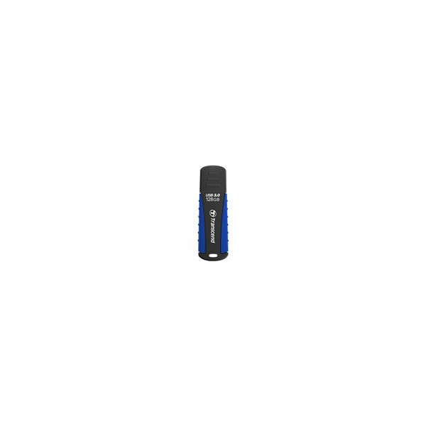 TRANSCEND-128Go-Clï¿½-USB-3.1-Gen-1---Antichoc-Bleu-marine