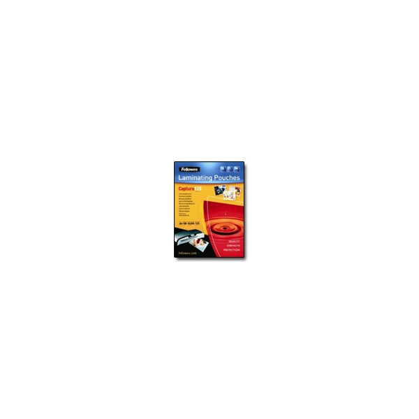 FELLOWES-LAMINAT-POUCH-65X95MM-125MIC-100PK