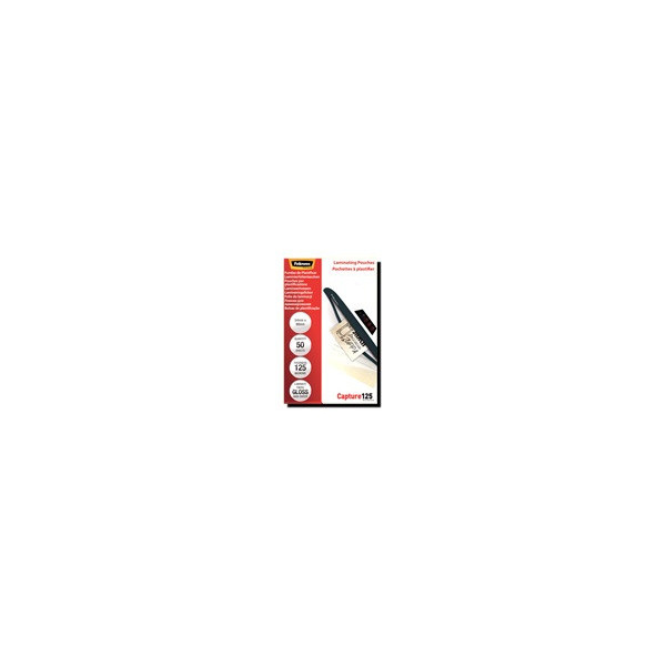FELLOWES-LAMIN-POUCH-54X86MM-125MIC-RTL-50PK