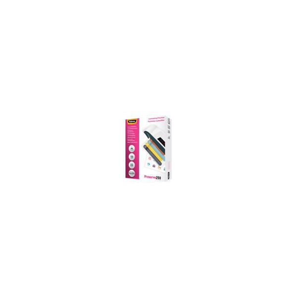 FELLOWES-LAMINATING-POUCH-A4-250MIC-100PK