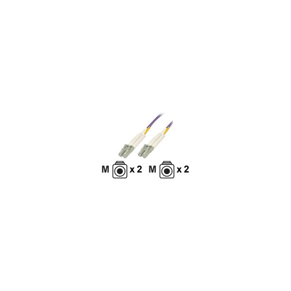MCL-Jarretiï¿½re-optique-OM3-duplex-50/125-multimode--LC--LC-2m