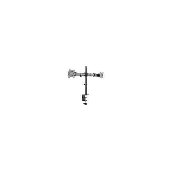 NEOMOUNTS-Flat-Screen-Desk-Mount-2-screens-Black-16kg