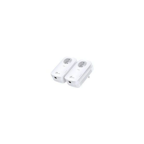 TP-LINK-AV1200ï¿½Gigabitï¿½Passthrough-Powerlineï¿½-Starter-Kit-1200Mbps-Powerline-Datarateï¿½-Line-Neutral/Line-G