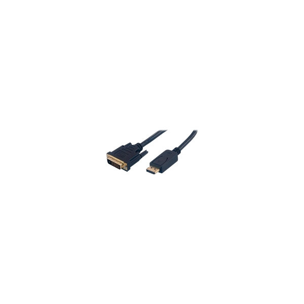 MCL-Cable-DisplayPort-male-/-DVI-D-male-DisplayPort-/-DVI-D-cable---2m---(P)