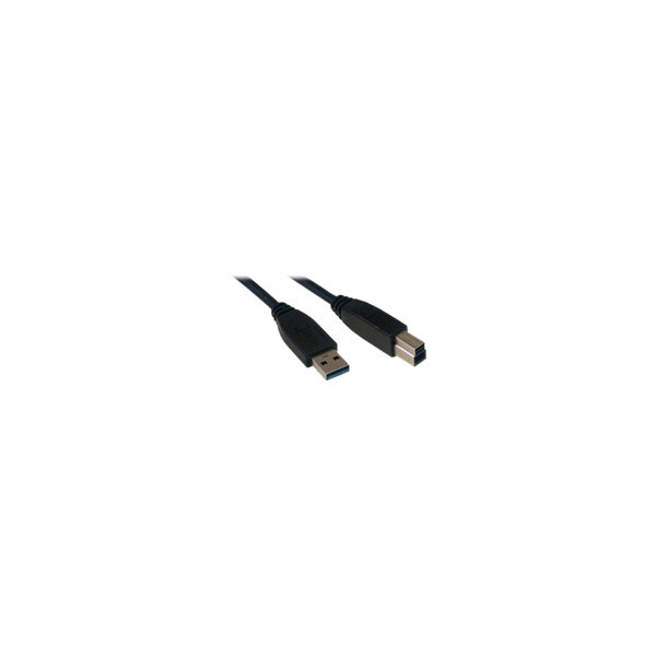 MCL-Cordon--USB-3.0-type-A-/-B-mï¿½le---1m-Noir----(P)