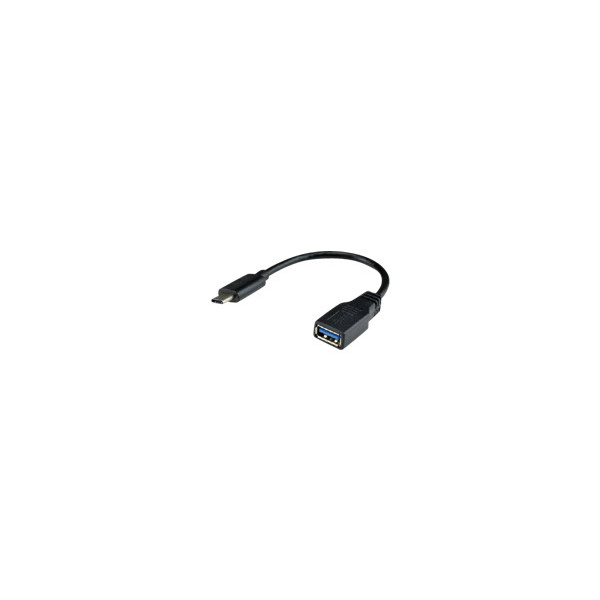 MCL-Adaptateur-USB-3.1-type-C-mï¿½le-/-USB-type-A-femelle---17cm---(P)