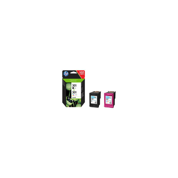 HP-301-original-Ink-cartridge-N9J72AE-Combo-2-Pack-Standard-Capacity-Black-and-Colour-cartridge