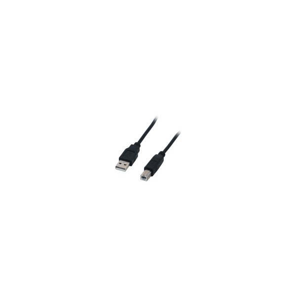 MCL-Cï¿½ble-compatible-USB-2.0-type-A-/-B-mï¿½le---1.80m-Noir