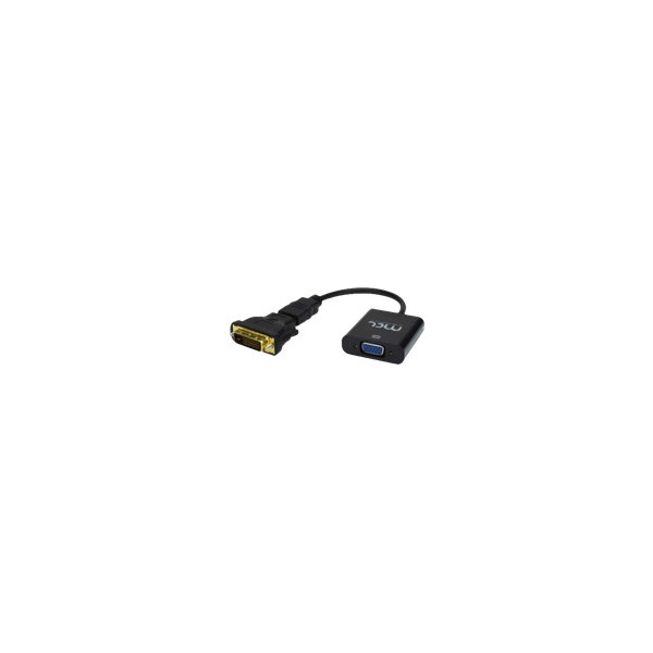 MCL-Adaptateur-convertisseur-DVI-D---HDMI-/-VGA---25-cm