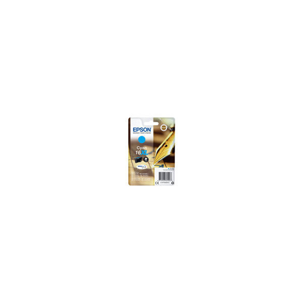 EPSON-16XL-cartouche-dencre-cyan-haute-capacitï¿½-6.5ml-450-pages-1-pack-blister-sans-alarme