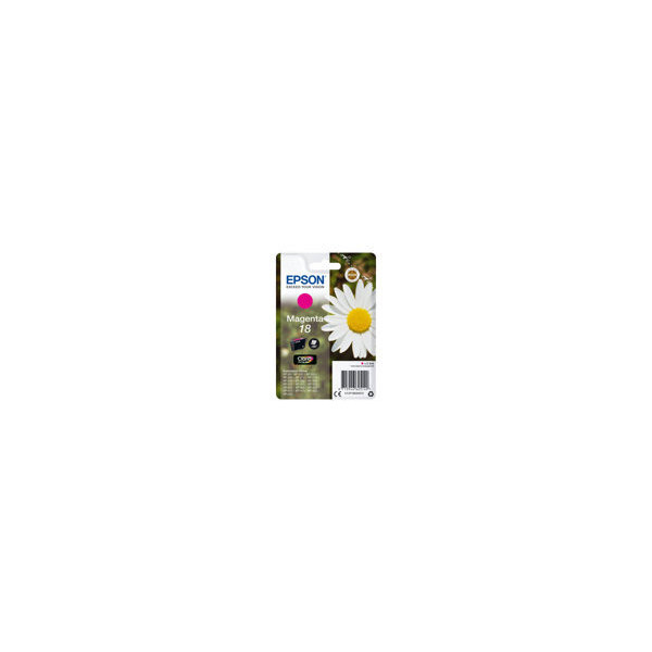EPSON-18-cartouche-dencre-magenta-capacitï¿½-standard-3.3ml-180-pages-1-pack-blister-sans-alarme