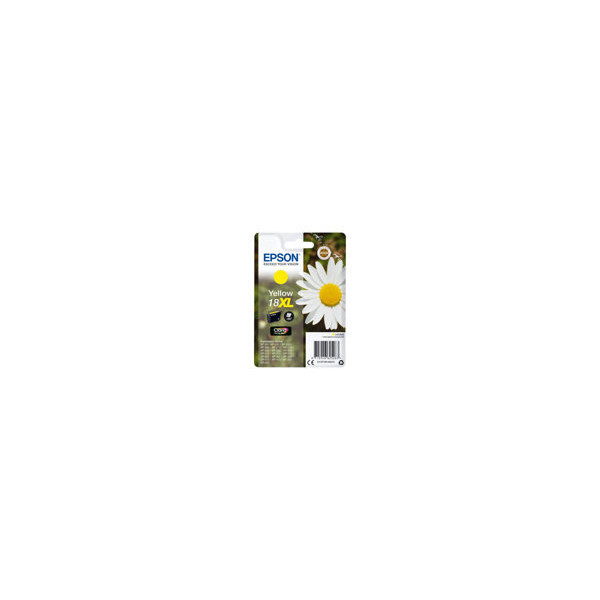 EPSON-18XL-cartouche-dencre-jaune-haute-capacitï¿½-6.6ml-450-pages-1-pack-blister-sans-alarme
