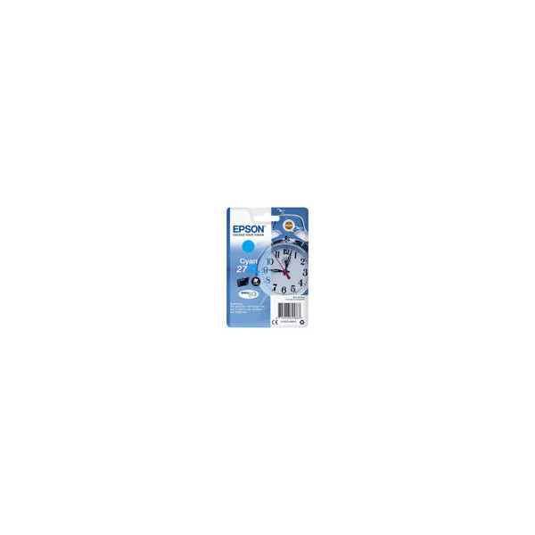 EPSON-27XL-cartouche-d-encre-cyan-haute-capacitï¿½-10.4ml-1.100-pages-1-pack-blister-sans-alarme---DURABrite-ultra-encre