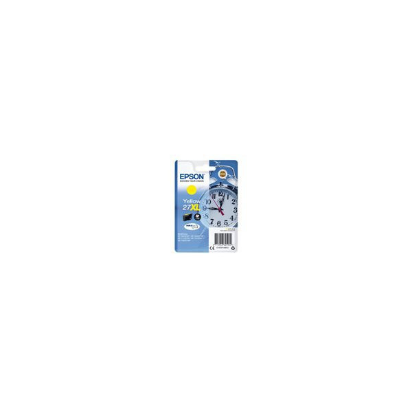 EPSON-27XL-cartouche-d-encre-jaune-haute-capacitï¿½-10.4ml-1.100-pages-1-pack-blister-sans-alarme---DURABrite-ultr