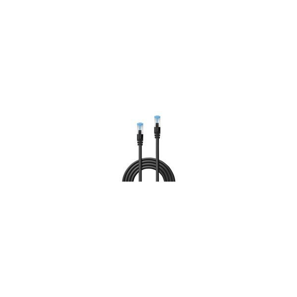 LINDY-Cat.6A-S/FTP-LSOH-Black-3m-Patchcable