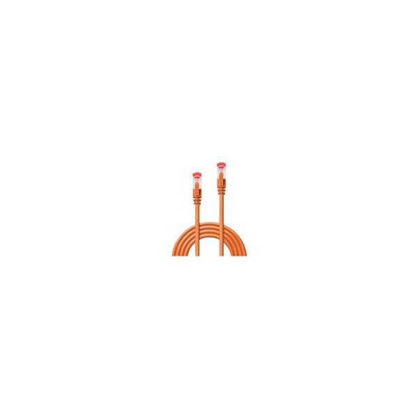 LINDY-Cat.6-S/FTP-Cable-orange-2m-Patchcable