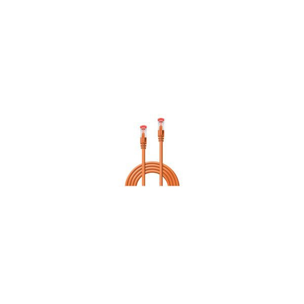 LINDY-Cat.6-S/FTP-Cable-orange-10m-Patchcable