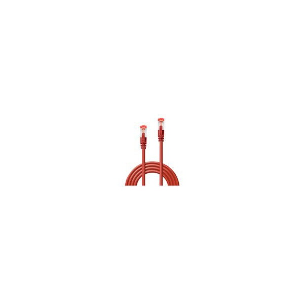 LINDY-Cat.6-S/FTP-Cable-red-0.5m-Patchcable